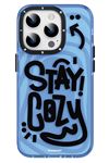 YoungKit Happy Hearth Serisi Kılıf Mavi iPhone 15 Pro Max