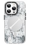 YoungKit Technology Serisi Kılıf Beyaz iPhone 15 Pro Max