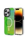 YoungKit Pure Serisi Kılıf Yeşil iPhone 14 Pro Max