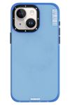 Youngkit Colored Sand Serisi Kılıf Mavi iPhone 15