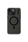 Youngkit Crystal Shield Serisi Kılıf Siyah iPhone 15