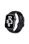 Fujimax Apple Watch Delikli Spor Kordon Siyah