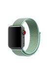 Fujimax Apple Watch Kumaş Hasır Kordon Su Yeşili