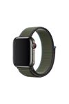 Fujimax Apple Watch Kumaş Hasır Kordon Yeşil