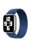 Fujimax Apple Watch Örgü Solo Loop Kordon Large Lacivert