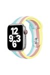Fujimax Apple Watch Rainbow Kordon Mavi Sarı