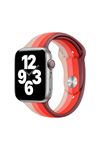 Fujimax Apple Watch Rainbow Kordon Pudra Kırmızı