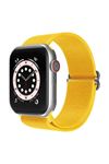 Fujimax Apple Watch Lastik Solo Loop Kordon Sarı