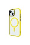 Flet Serisi MagSafe Kılıf Sarı iPhone 15 Pro